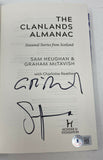 Sam Heughan Graham McTavish Signed Clanlands Almanac Book Outlander Beckett COA