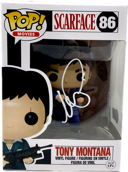 Al Pacino Signed Funko Pop Scarface Tony Montana 86 Autograph Beckett COA