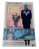 Guillermo Del Toro Signed Autographed Cronos 12x18 Movie Poster Beckett COA