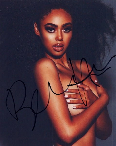Bella Harris Signed Autographed 8x10 Photo Hot Sexy Model COA