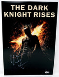 Christian Bale Signed Autograph The Dark Knight Rises 12x18 Poster Photo BAS COA