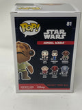 Tim Rose Signed Admiral Ackbar Funko Pop Star Wars It's A Trap Beckett COA