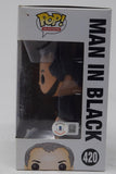 J.J. Abrams Signed Funko Pop Lost The Man In Black #420 TV Autograph Becket COA