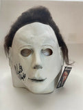 Nick Castle Signed Autograph Michael Myers Mask Halloween The Shape Beckett COA