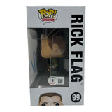 Joel Kinnaman Signed Funko Pop Suicide Squad Rick Flag #99 Autograph Beckett COA