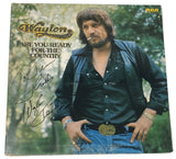 Waylon Jennings Signed Are You Ready For The Country Vinyl LP Album Beckett COA