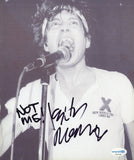 Keith Morris Signed Autograph 8x10 Photo  Circle Jerks Black Flag Off! ACOA COA