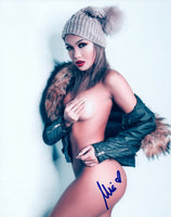 Mia Gray Signed Autographed 8x10 Photo Hot Sexy Playboy Playmate Model COA