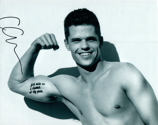 Charlie Carver Signed Autographed 8x10 Photo TEEN WOLF Hot Shirtless Pose COA