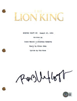 Rob Minkoff Signed Autograph The Lion King Movie Script Screenplay Beckett COA