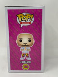 J Balvin Signed Autograph Funko Pop Rocks J Balvin #136 Figure ACOA COA