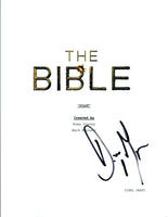 Diogo Morgado Signed Autographed THE BIBLE Pilot Episode Script Cover COA VD