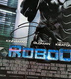 Joel Kinnaman Signed Robocop Movie Poster 12x18 Photo Autograph Beckett COA