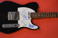 SOUNDGARDEN FULL BAND X4 SIGNED AUTOGRAPHED GUITAR CHRIS CORNELL KIM MATT BEN