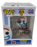 Tony Hale Signed Funko Pop Forky Toy Story 4 #528 Autograph Beckett COA