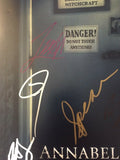 Annabelle Comes Home Cast Signed 11X17 Photo Patrick Wilson James Wan x6 COA