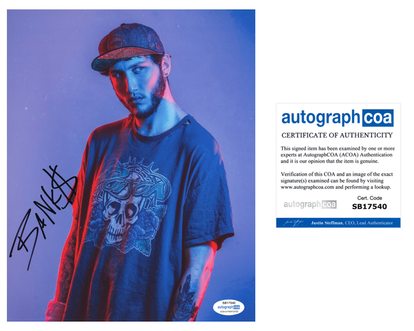 Faze Banks Signed Autographed 8x10 Photo FaZe Clan Esports ACOA COA