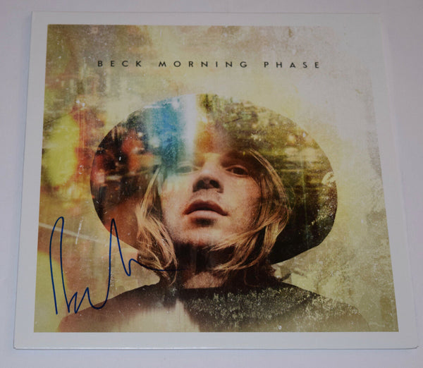 Beck Hansen Signed Autographed MORNING PHASE Vinyl Record Album LP COA