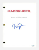 Will Forte Signed Autographed MacGruber Movie Script Screenplay ACOA COA