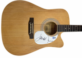 Jackson Browne Signed Autographed Full Size Acoustic Guitar Beckett COA