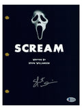 Skeet Ulrich Signed Autographed Scream Movie Script Proof Beckett BAS COA