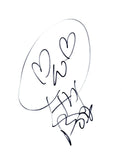 Jesse Hughes Signed 8.5x11 Hand Drawn Sketch EODM Eagles of Death Metal COA
