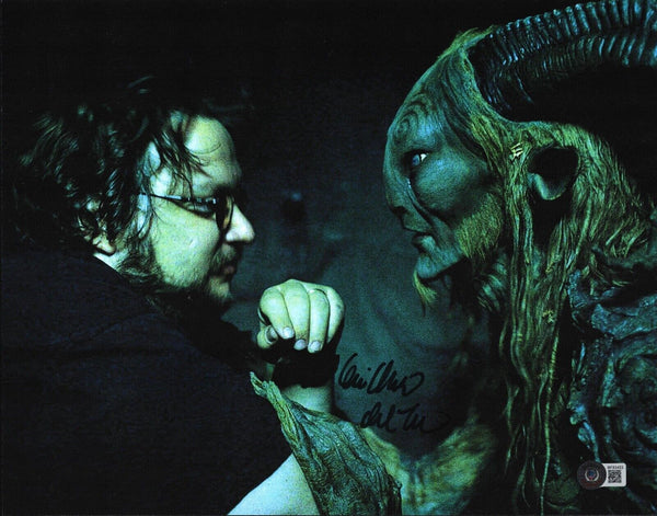 Guillermo Del Toro Signed Autographed 11x14 Photo Pan's Labyrinth Beckett COA