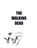 Showrunner Scott M. Gimple Signed Autographed THE WALKING DEAD Pilot Script COA