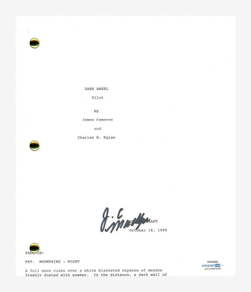 J.C. MacKenzie JC Signed Autographed Dark Angel Pilot Episode Script ACOA COA