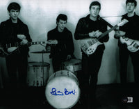 Pete Best The Beatles Signed Autographed 11x14 Photo Drummer Beckett COA