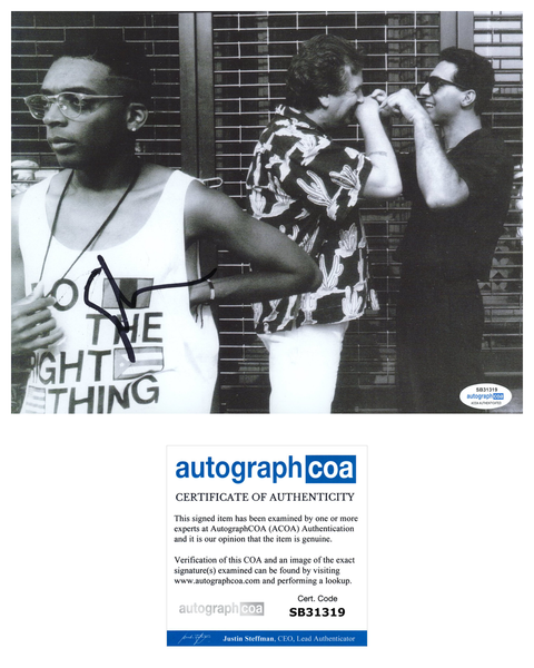 Spike Lee Signed Autographed 8x10 Photo Do The Right Thing Director ACOA COA