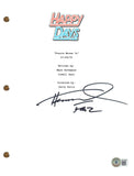 Henry Winkler Signed Autograph Happy Days Fonzie Moves In Script Screenplay BAS