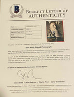 Elon Musk Signed Autographed 11x14 Photo Tesla SpaceX Beckett COA