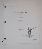 Jon Cryer Signed Autograph TWO AND A HALF MEN Pilot Episode Script Beckett COA