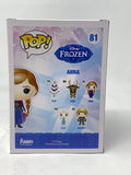 Kristen Bell Signed Funko Pop Frozen Anna #81 Disney Autograph Beckett COA