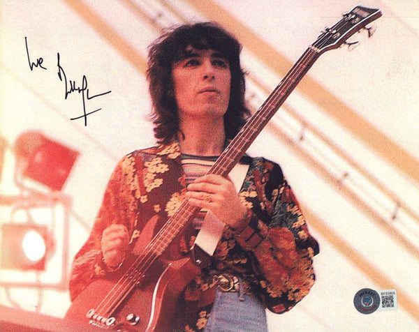 Bill Wyman Signed Autograph 8x10 Photo The Rolling Stones Guitarist Beckett COA