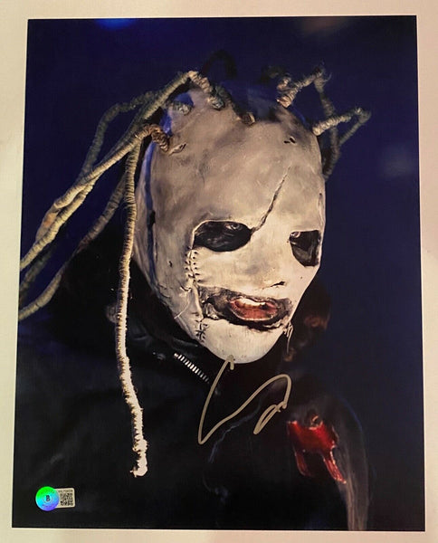 Corey Taylor Signed Autograph 11x14 Photo Slipknot Stone Sour Proof Beckett COA