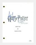 Jason Isaacs Signed Harry Potter Order of the Phoenix Movie Script ACOA COA