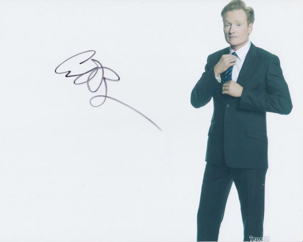 Conan O'Brien Signed Autographed 8x10 Photo Late Night Host  C