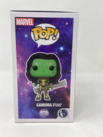 Zoe Saldana Signed Gamora Funko Pop What If Guardians of The Galaxy Beckett COA