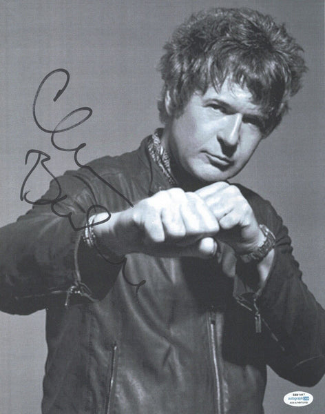 Clem Burke Signed Autographed 11x14 Photo Drummer The Ramones Blondie ACOA COA