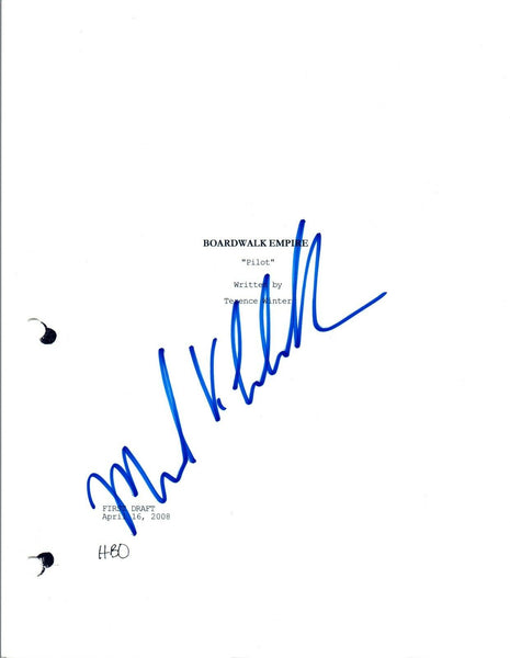 Michael K Williams Signed Autograph BOARDWALK EMPIRE Pilot Episode Script COA VD