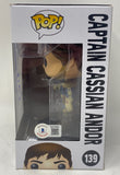 Diego Luna Signed Star Wars Cassian Andor Funko Pop #139 Autograph Beckett COA