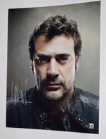 Jeffrey Dean Morgan Signed Autographed 11x14 Photo Supernatural Beckett BAS COA