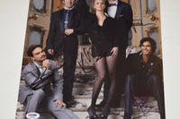 The Big Bang Theory Cast Signed 11x14 Photo x5 Jim Parsons Kaley Cuoco PSA COA