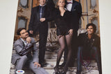 The Big Bang Theory Cast Signed 11x14 Photo x5 Jim Parsons Kaley Cuoco PSA COA