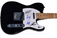 The 1975 Band Signed Electric Guitar Matty Healy All 4 Autograph Beckett COA