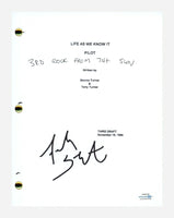 French Stewart Signed 3rd Rock from the Sun Pilot Episode Script ACOA COA