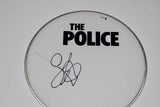 Stewart Copeland Signed Autographed 12" Drumhead The Police Beckett BAS COA