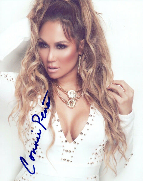 Connie Pena Signed Autographed 8x10 Photo Sexy Model COA